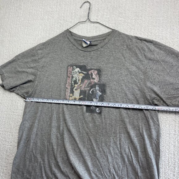 VTG 90s Logo Athletic Grey T-Shirt Sz XL Soccer, Football, Hockey & BB Print - Picture 13 of 16